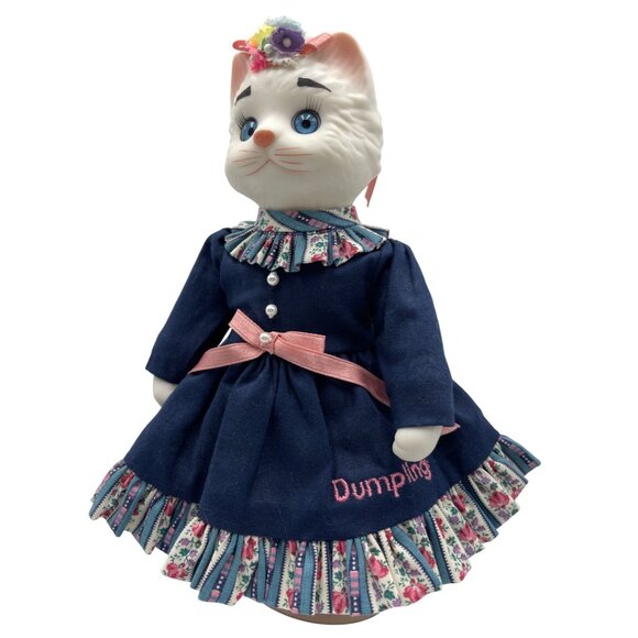 Goebel Dolly Dingle Dahlia Dumpling Cat Karen Kennedy 1996 Limited Edition - Picture 8 of 16